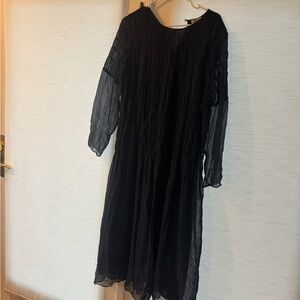 AYR Something Special Navy Long Sleeve Dress